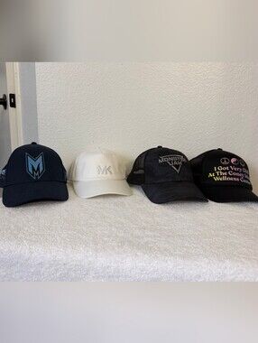 Bundle Of 4 Men's Hats Michael Kors Monster Jam
